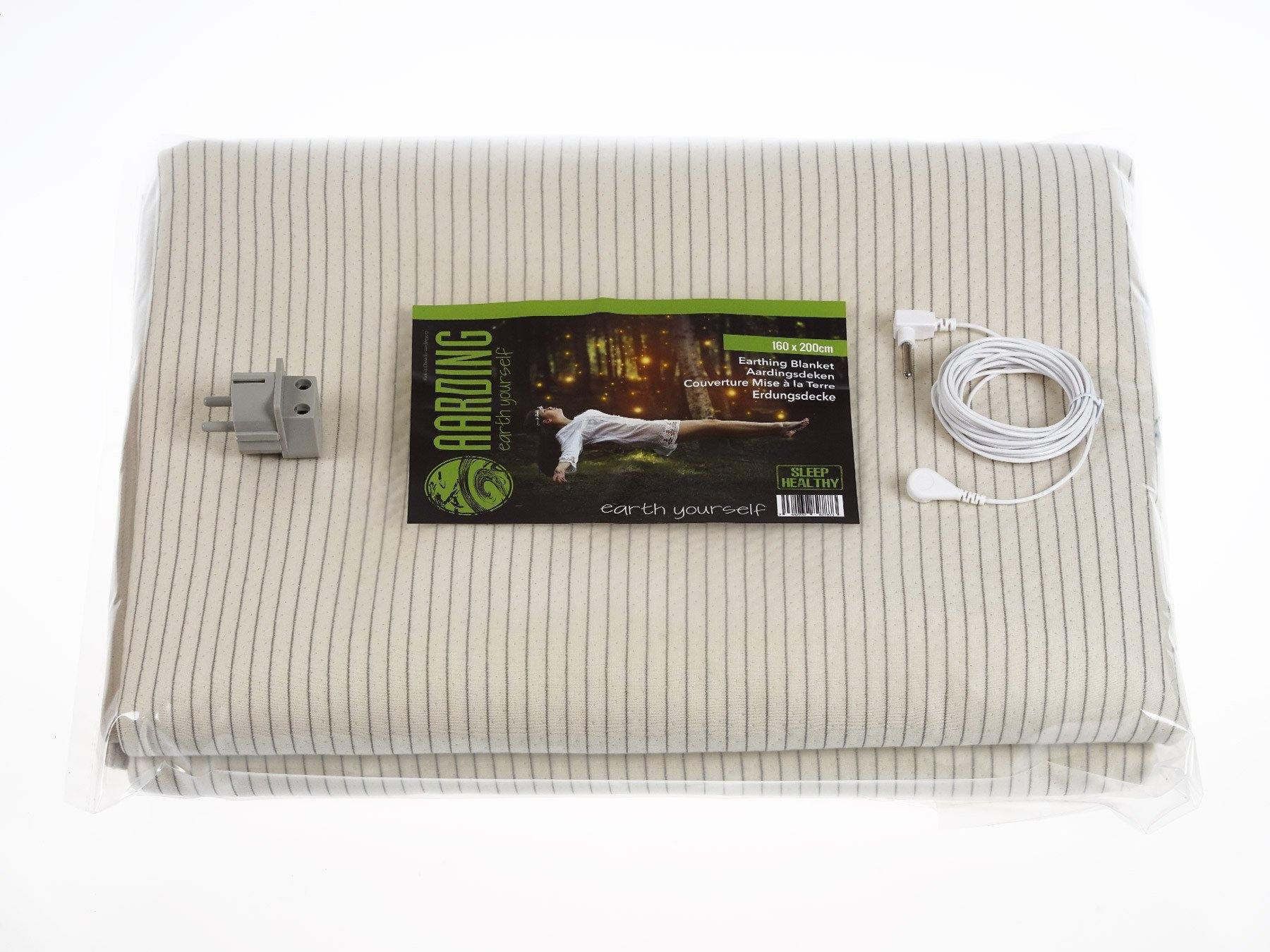 Set 1 Grounding Blanket + 1 Fitted Sheet 1 pers. (incl. cables and adapters) - Image 4