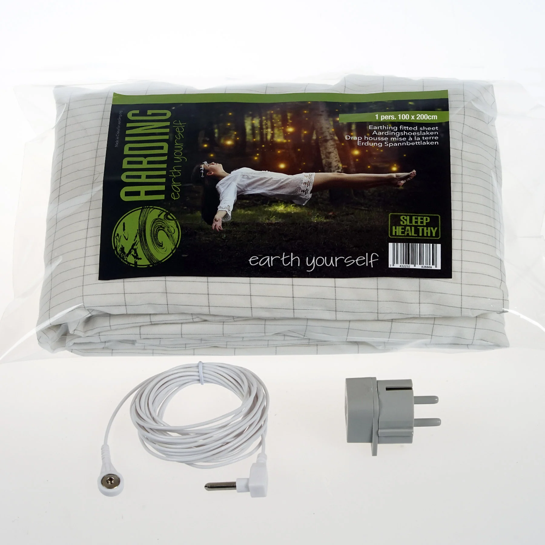 Grounding Fitted Sheet, Single (incl. cable 5m and adapter) - Image 5