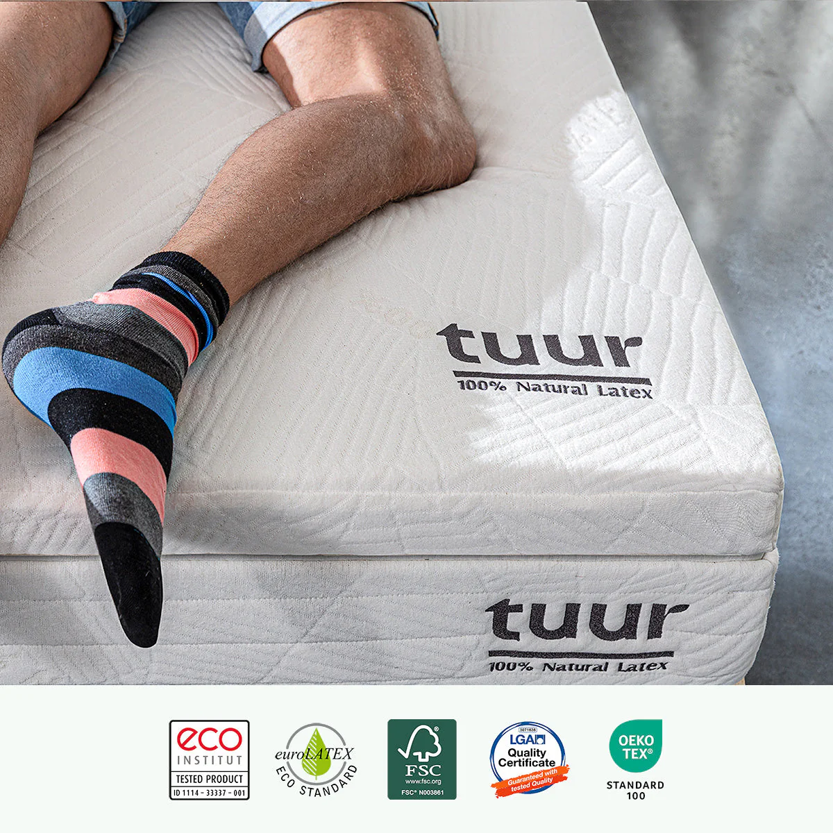 Tuur® Original Topper (8cm) - 100% Natural Latex - Image 5